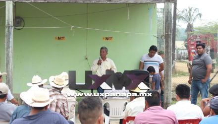 Gustavo Gonzalez Soto Presidente del PRD en Uxpanapa